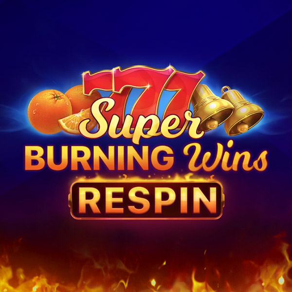 Logo image for Super Burning Wins Respin Slot Logo