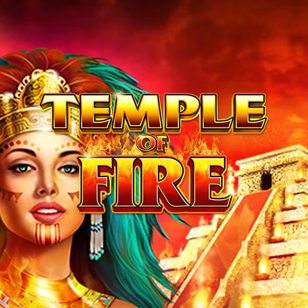 Logo image for Temple Of Fire Slot Logo