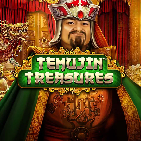 Logo image for Temujin Treasures Peliautomaatti Logo