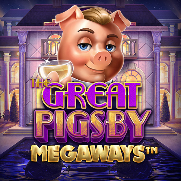 Logo image for The Great Pigsby Megaways Spielautomat Logo