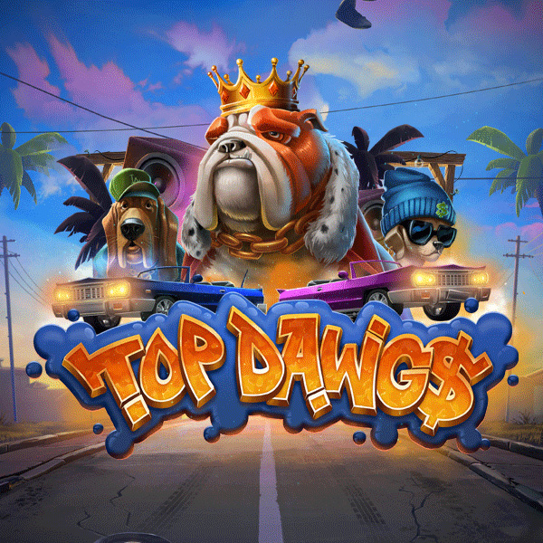 Logo image for Top Dawgs Slot Logo