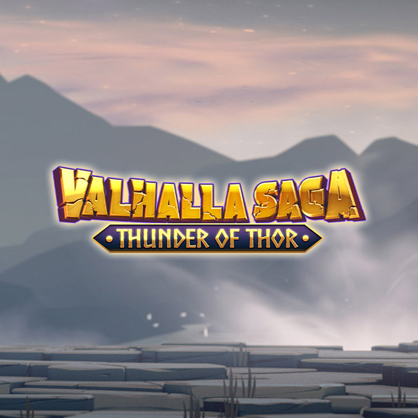 Logo image for Valhalla Saga Thunder Of Thor Slot Logo