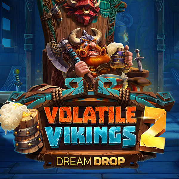 Logo image for Volatile Vikings 2 Dream Drop Slot Logo