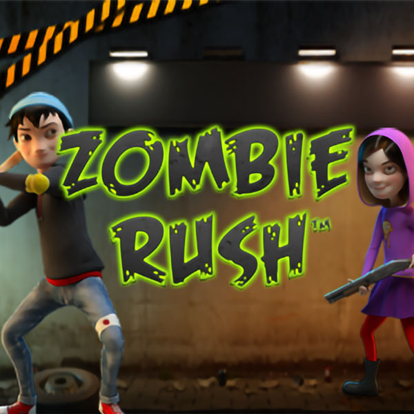 Logo image for Zombie Rush Peliautomaatti Logo