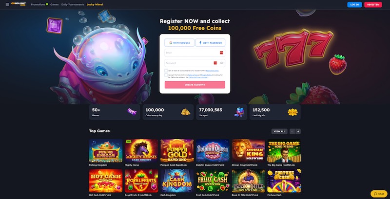 NoLimitCoins social casino