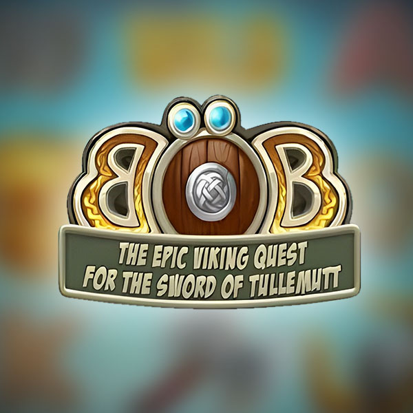 Logo image for Bob The Epic Viking Quest For The Sword Peliautomaatti Logo