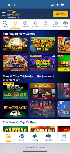 BetRivers Mobile Casino