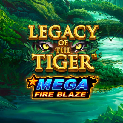 Mega fire blaze jackpots legacy of the tiger Gameplay Thumbnail