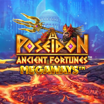 Ancient fortunes poseidon megaways Slot Logo