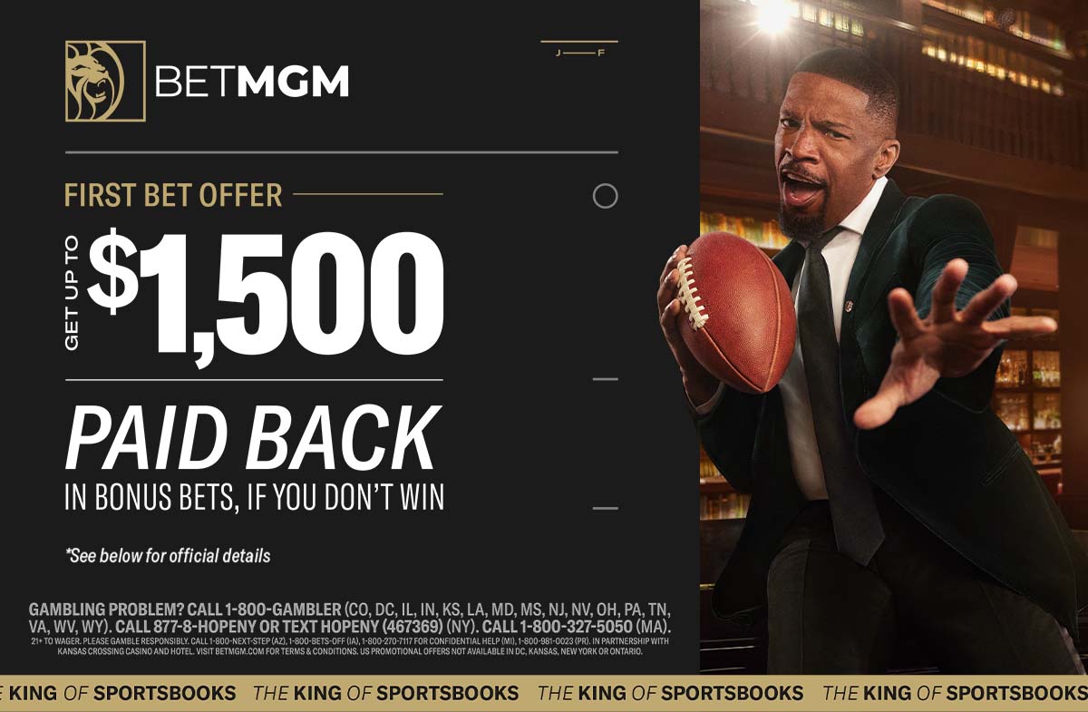 BetMGM Welcome Bonus NFL Season