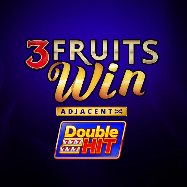 Logo image for 3 Fruits Win Double Hit Slot Logo