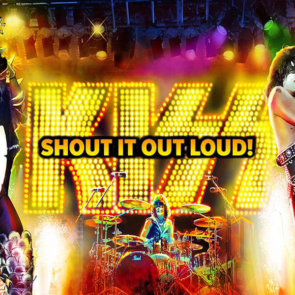 Logo image for Kiss Shout It Out Loud Slot Logo