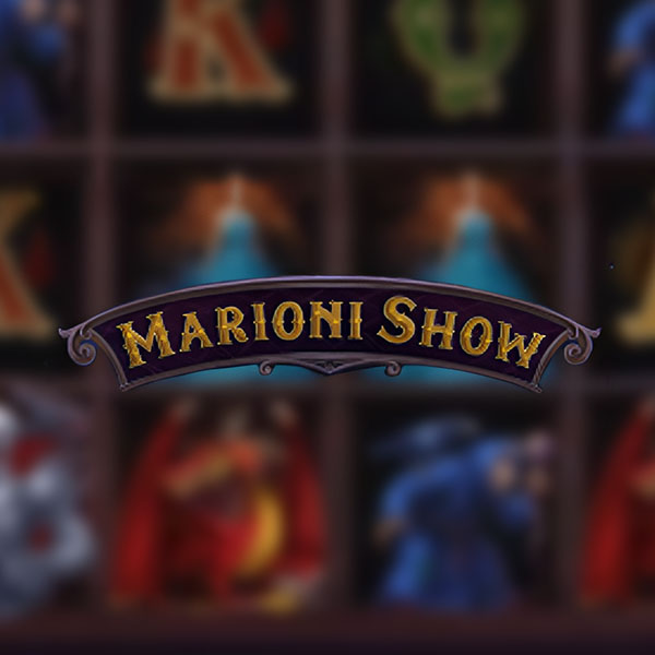 Logo image for Marioni Show Slot Logo