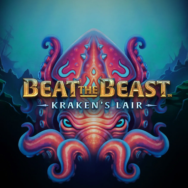 Logo image for Beat the Beast: Kraken's Lair Peliautomaatti Logo