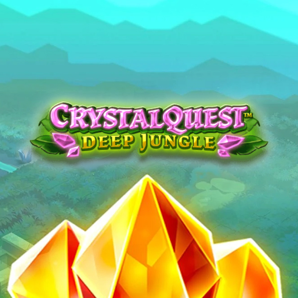 Logo image for Crystal Quest: Deep Jungle Peliautomaatti Logo