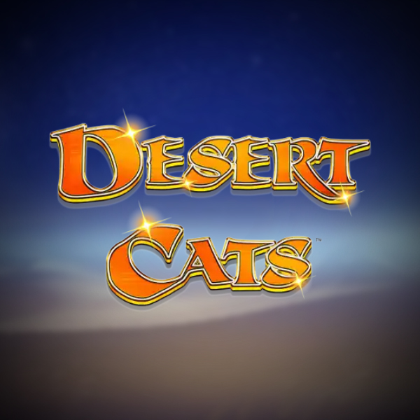 Logo image for Desert Cats Slot Logo