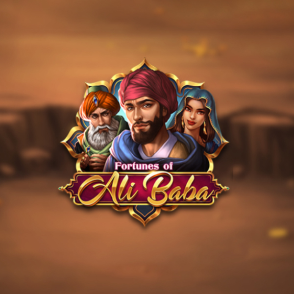 Logo image for Fortunes of Ali Baba Slot Logo