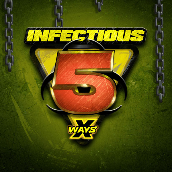 Logo image for Infectious 5 xWays Spielautomat Logo
