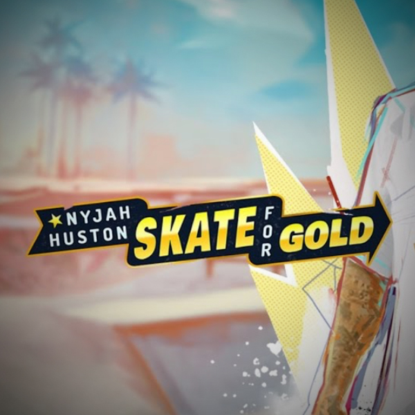 Logo image for Nyjah Huston Skate for Gold