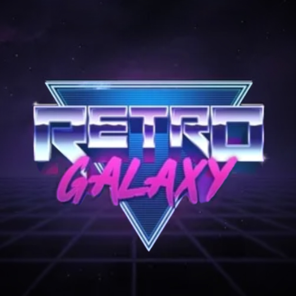 Logo image for Retro Galaxy Slot Logo