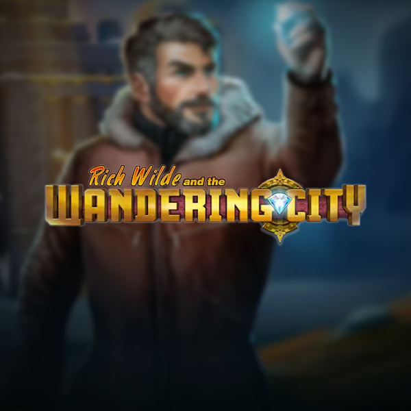 Logo image for Rich Wilde and the Wandering City Slot Logo