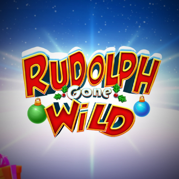 Logo image for Rudolph Gone Wild Slot Logo