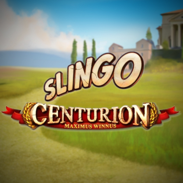 Logo image for Slingo Centurion Slot Logo
