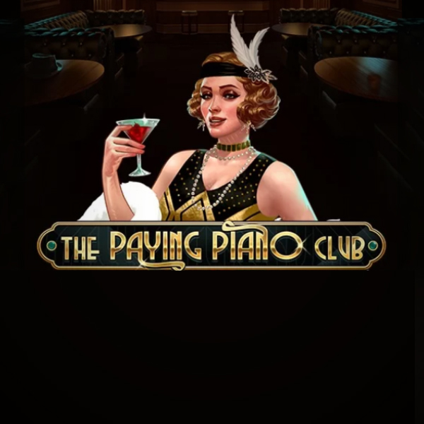 Logo image for The Paying Piano Club Slot Logo