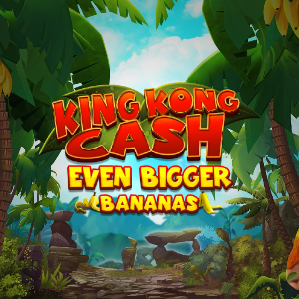 Image for King kong cash even bigger bananas Slot Logo