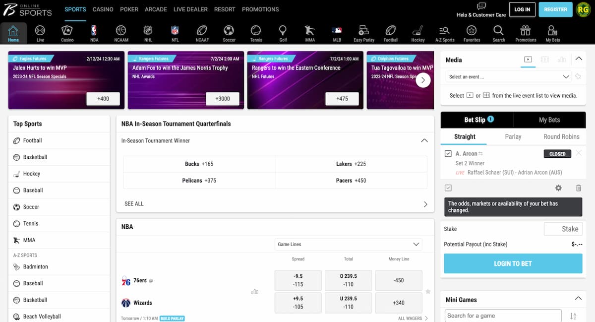 Borgata sportsbook prop bets