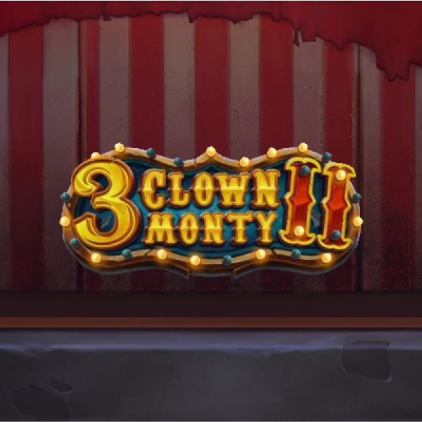 Image for 3 Clown Monty 2 Spelautomat Logo