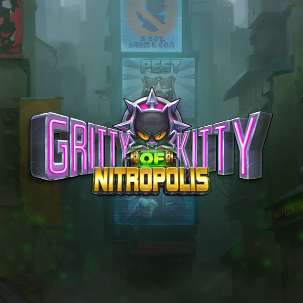 Image for Gritty kitty of nitropolis Slot Logo