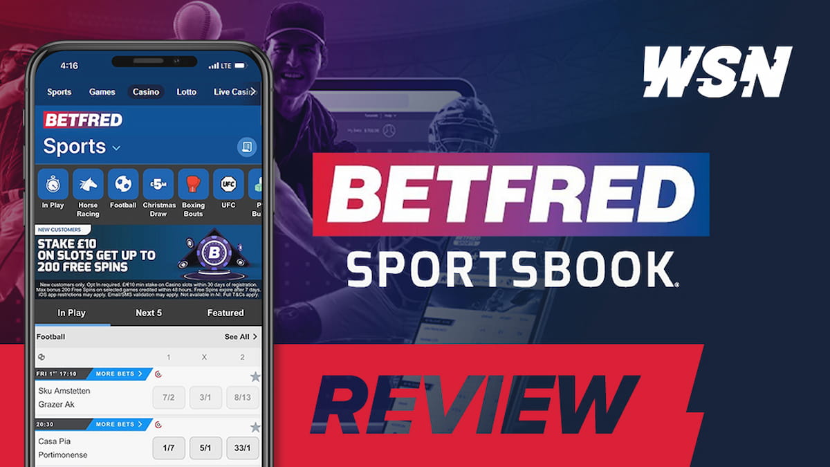 Betfred Sportsbook Review - $105 in Bonus Bets