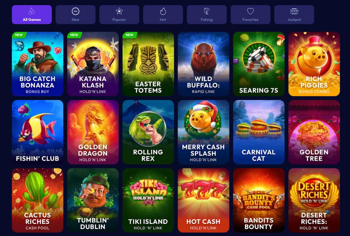 Funrize casino games