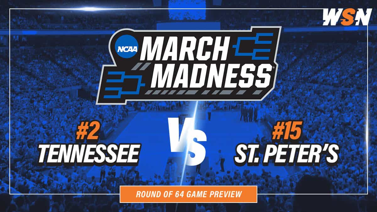 Tennessee vs. Saint Peter’s Odds, Picks, and Predictions