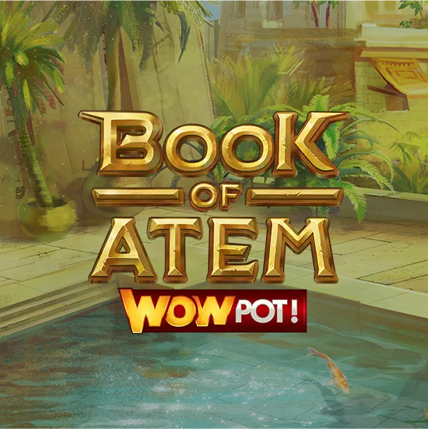 Book of Atem WowPot Peliautomaatti Logo