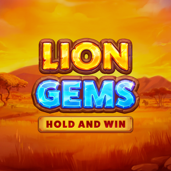 Image for Lion Gems Hold and Win Slot Logo