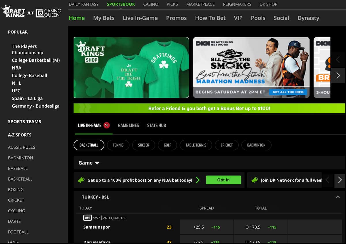 DraftKings Sportsbook Oregon