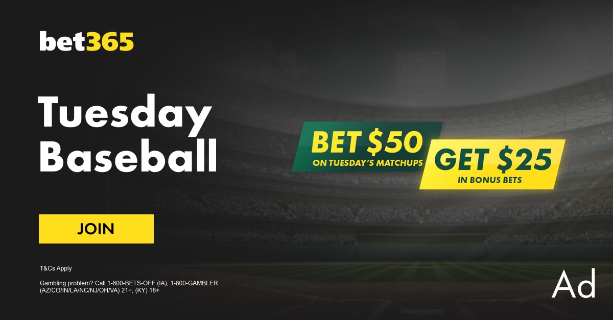 Bet365 Tuesday Baseball Offer