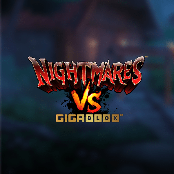 Image for nightmares vs gigablox Slot Logo