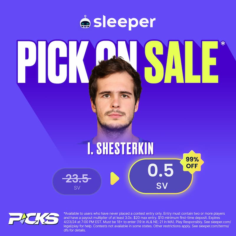 Sleeper Tuesday NHL Promo