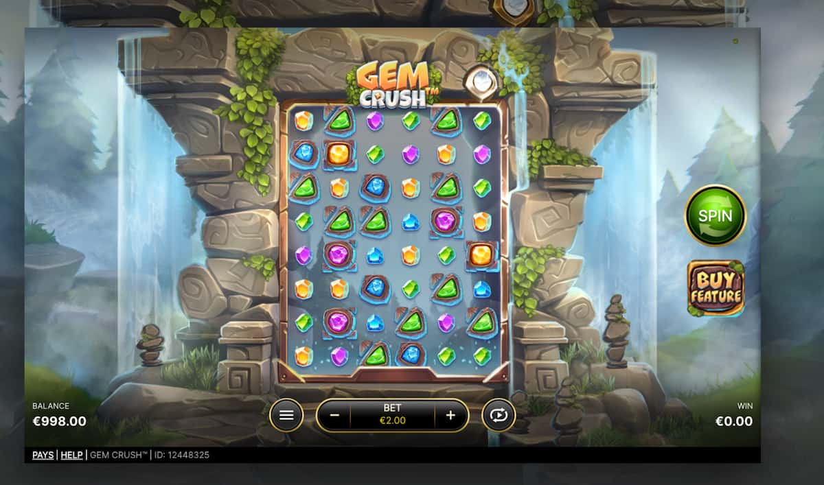 Gem Crush NetEnt Game