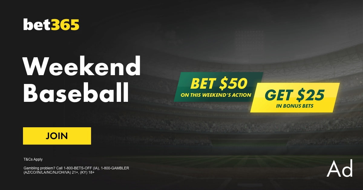 bet365 Weekend Baseball Promo