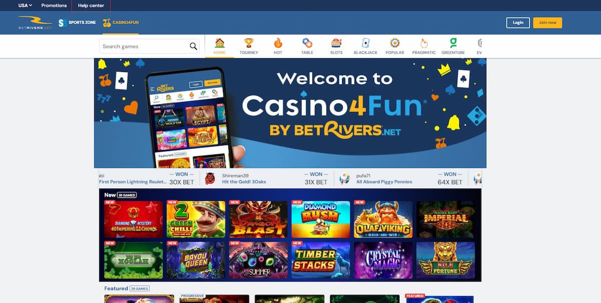 BetRivers.net Casino