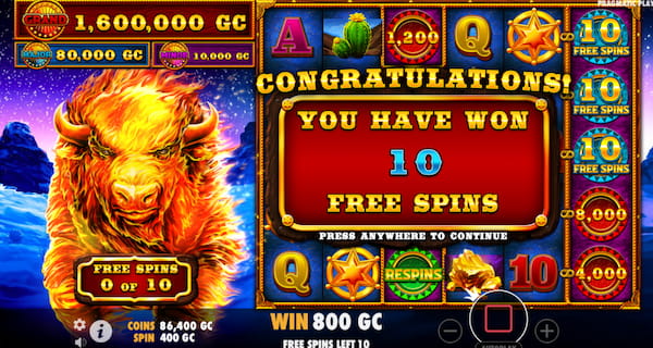 Zula Casino game screen