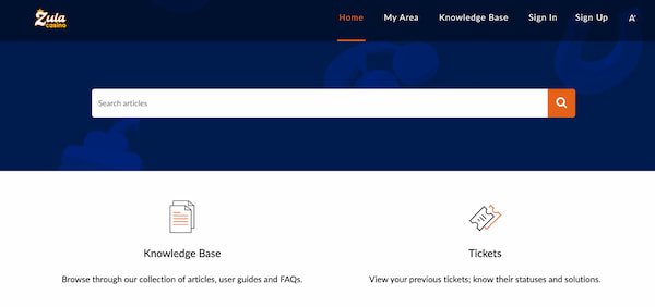 Zula Casino knowledge base