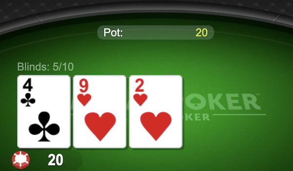 Global Poker poker interface