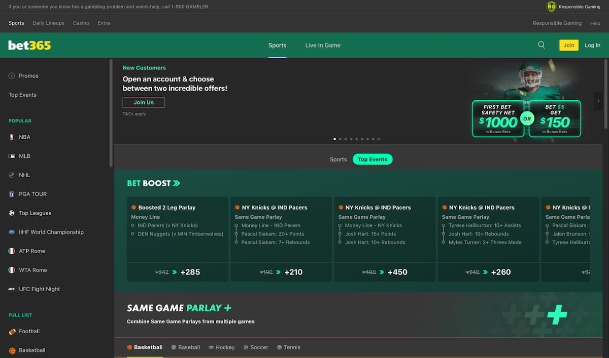 bet365 Chime Betting Site