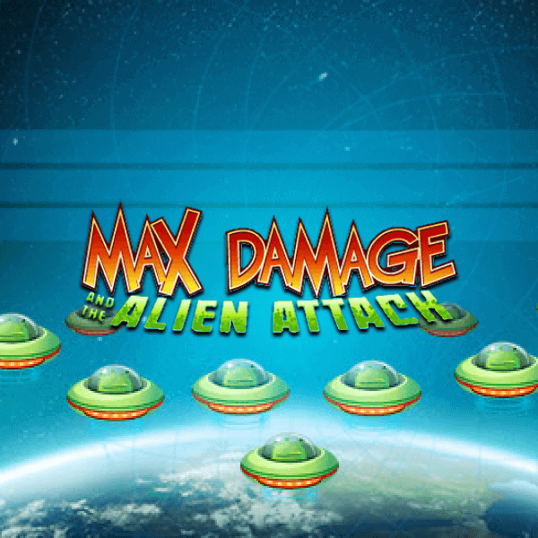 Logo image for Max Damage and The Alien Attack Mobile Image