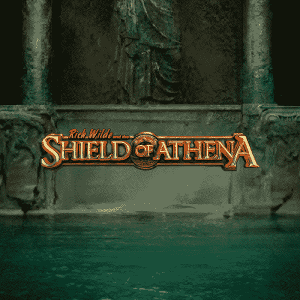 Logo image for Rich Wilde and the Shield of Athena Spelautomat Logo